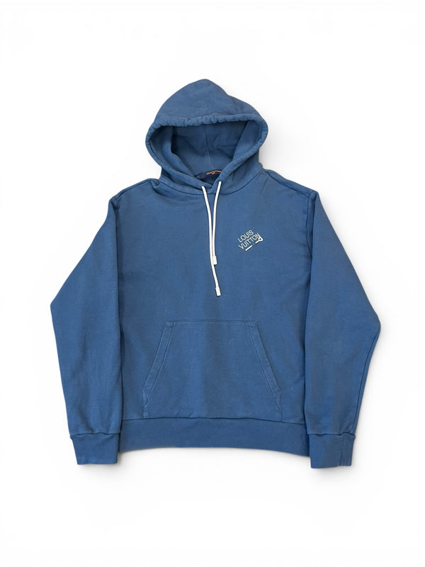 LOUIS VUITTON PIN HOODIE - SMALL - PRELOVED