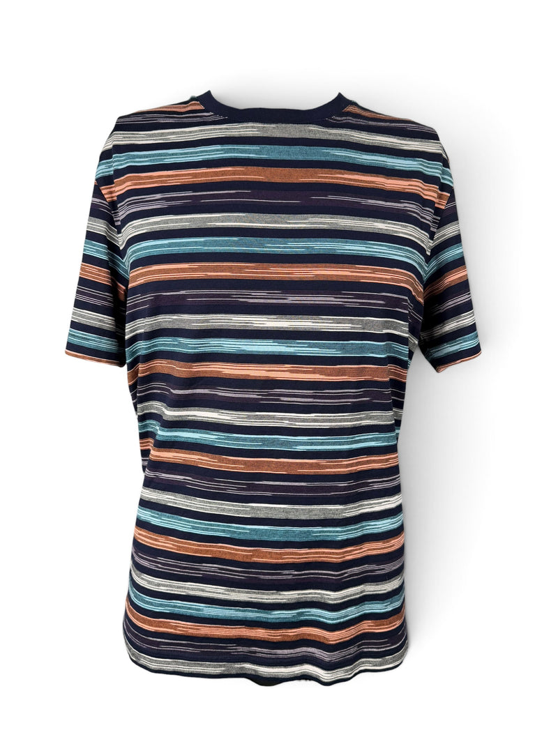 MISSONI MENS T-SHIRT - SIZE MEDIUM - PRELOVED