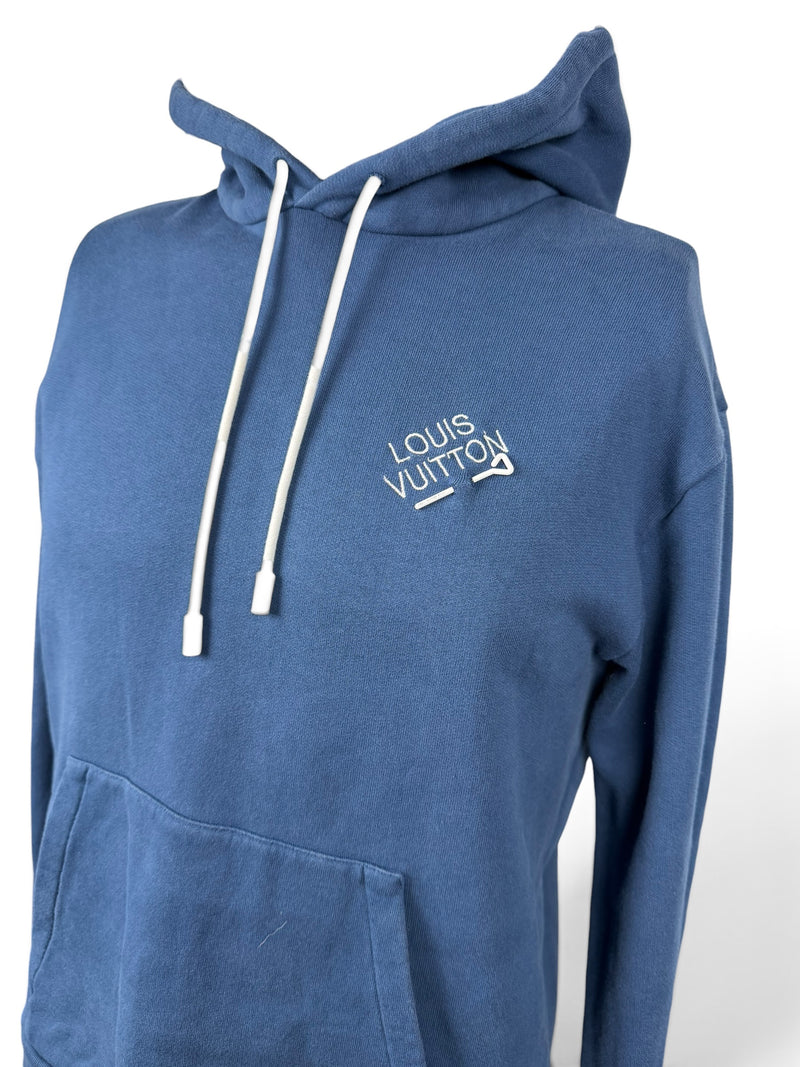 LOUIS VUITTON PIN HOODIE - SMALL - PRELOVED