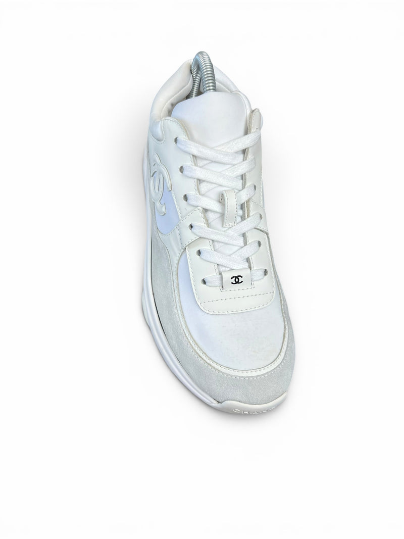 CHANEL MENS RUNNERS - UK 7 - PRELOVED