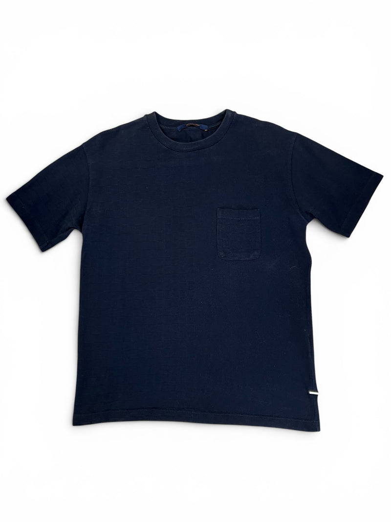 LOUIS VUITTON HALF DAMIER T-SHIRT | SMALL