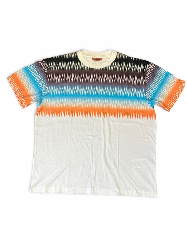 MISSONI MENS T-SHIRT - SIZE MEDIUM - PRELOVED