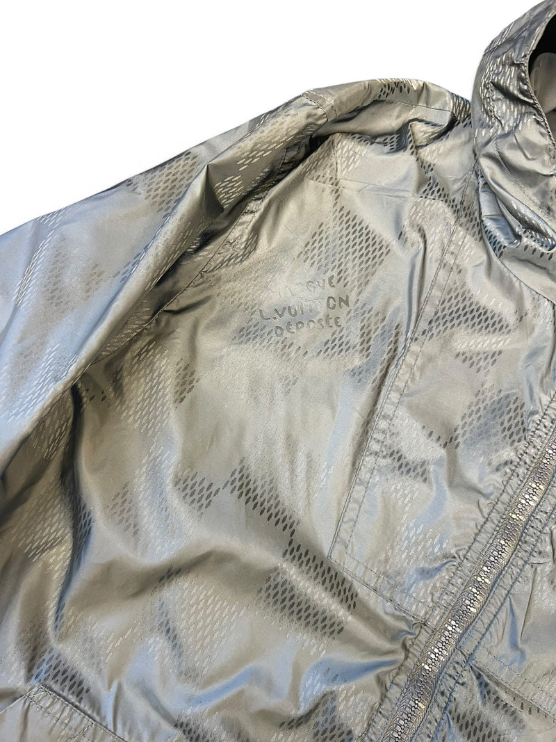 LOUIS VUITTON DAMIER REVERSIBLE JACKET - 48 FIT S/M - PRELOVED