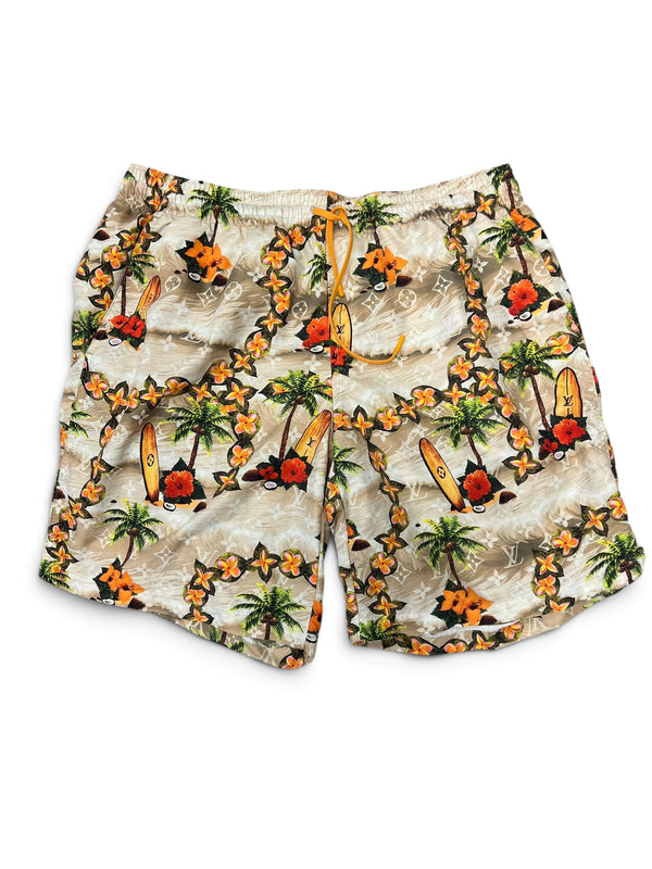 LOUIS VUITTON MONOGRAM SWIM SHORTS | LARGE