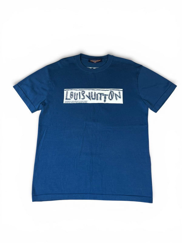 LOUIS VUITTON MENS T-SHIRT - SMALL - PRELOVED